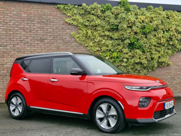 Kia Soul Hatchback, Electric, 2019, Red
