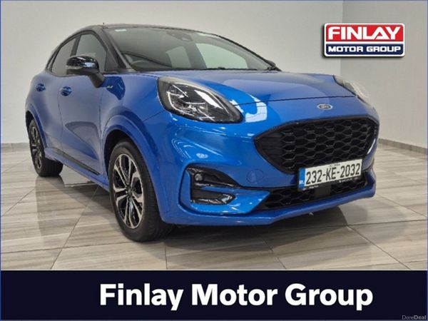Ford Puma MPV, Petrol Hybrid, 2023, Blue