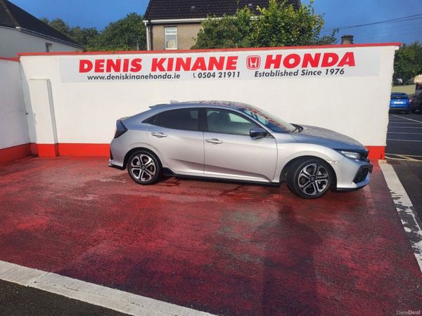 Honda Civic Hatchback, Petrol, 2019, Silver