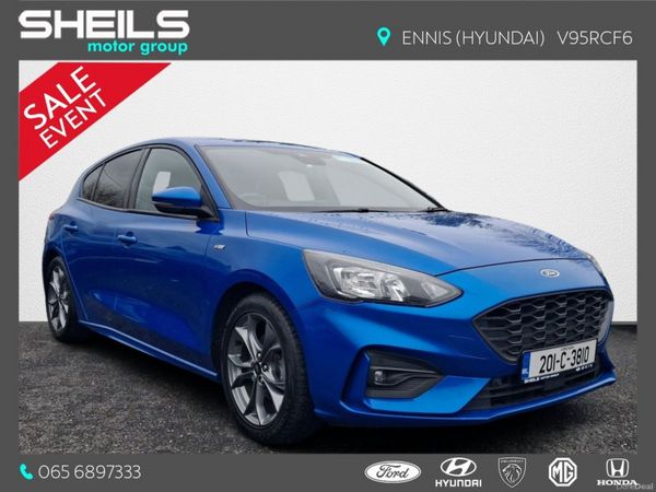 Ford Focus Hatchback, Petrol, 2020, Blue