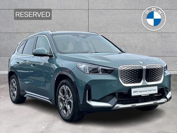 BMW iX1 SUV, Electric, 2026, Green