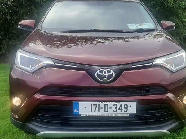 Toyota RAV4 SUV, Diesel, 2017, Red