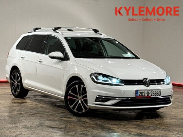 Volkswagen Golf Estate, Petrol, 2020, White