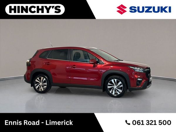 Suzuki S-CROSS SUV, Petrol Hybrid, 2026, Red
