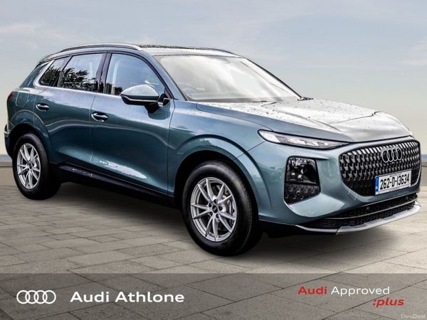 Audi Q3 SUV, Diesel Hybrid, 2026, Green