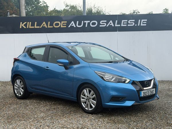 Nissan Micra Hatchback, Petrol, 2020, Blue