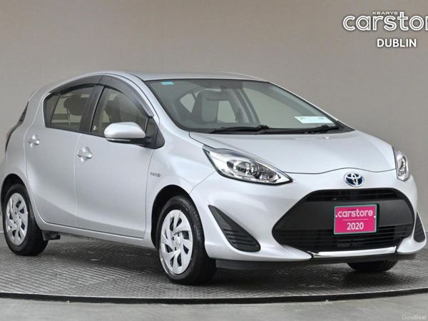 Toyota Aqua Hatchback, Petrol Hybrid, 2020, Silver