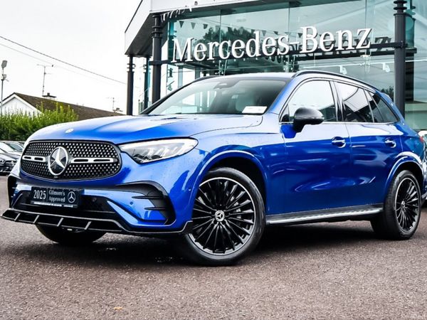 Mercedes-Benz GLC SUV, Diesel Hybrid, 2025, Blue