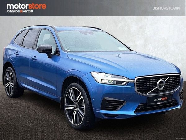 Volvo XC60 SUV, Petrol Plug-in Hybrid, 2020, Blue