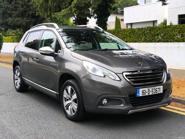 Peugeot 2008 SUV, Petrol, 2016, Grey