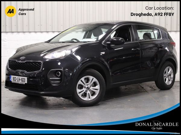 Kia Sportage SUV, Diesel, 2018, Black