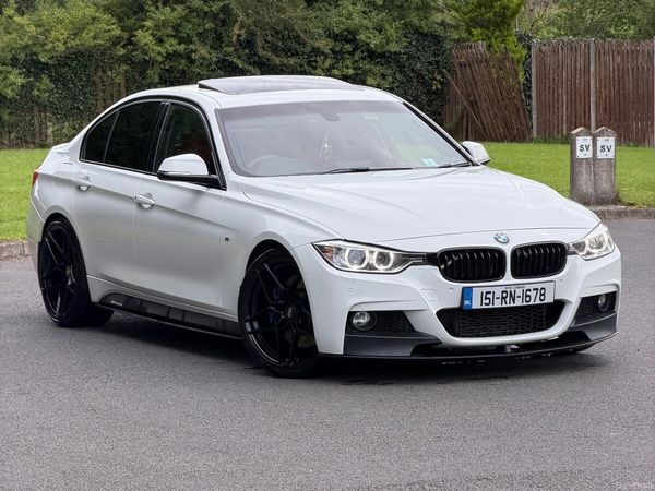 BMW 3-Series Saloon, Diesel, 2015, White