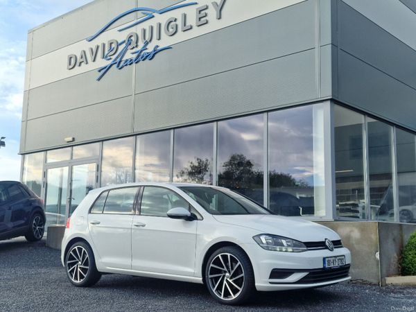 Volkswagen Golf Hatchback, Petrol, 2018, White