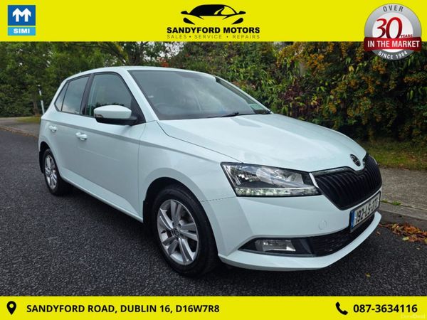 Skoda Fabia Hatchback, Petrol, 2019, White