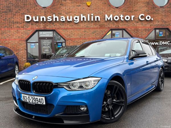 BMW 3-Series Saloon, Petrol Plug-in Hybrid, 2016, Blue