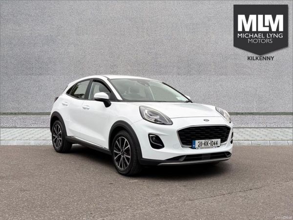Ford Puma MPV, Petrol Hybrid, 2021, White