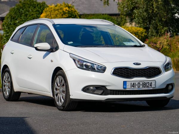 Kia Ceed Estate/Jeep, Diesel, 2014, White