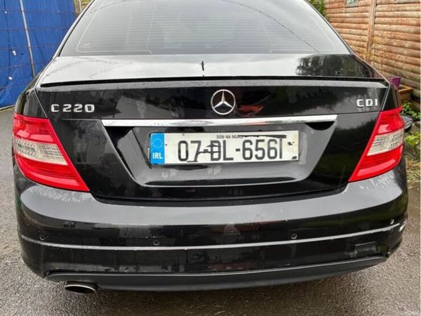 Mercedes-Benz C-Class Saloon, Diesel, 2007, Black