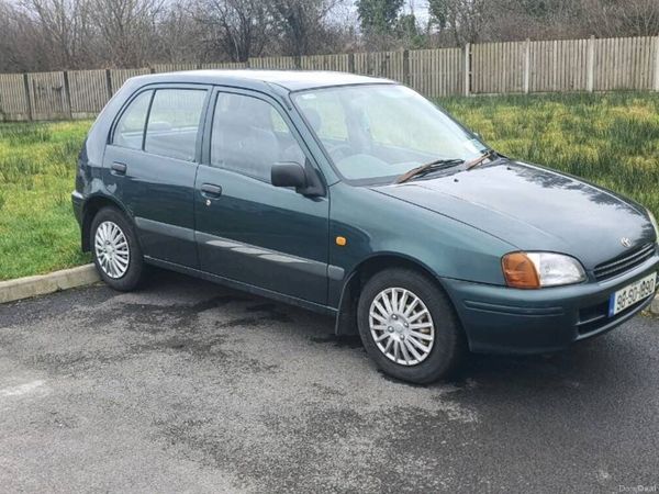 Toyota Starlet Hatchback, Petrol, 1998, Green