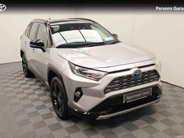 Toyota RAV4 SUV, Petrol Hybrid, 2021, Grey