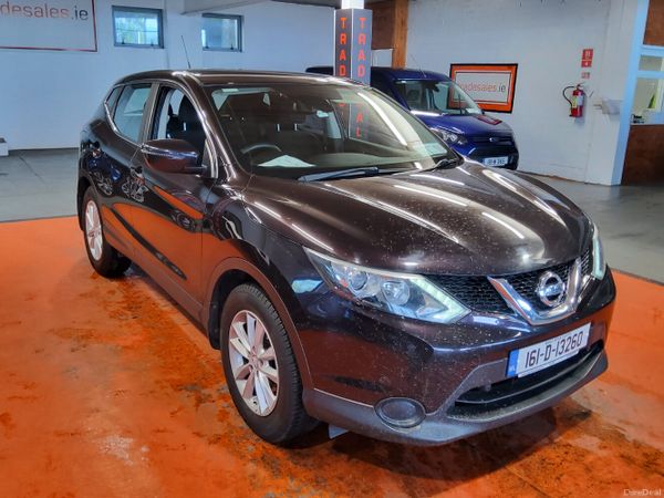 Nissan Qashqai Hatchback, Petrol, 2016, Black