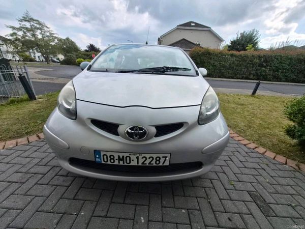 Toyota Aygo Hatchback, Petrol, 2008, Silver