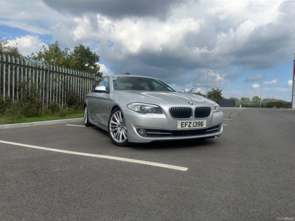 BMW 5-Series Saloon, Diesel, 2010, Silver