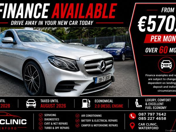 Mercedes-Benz E-Class Saloon, Diesel, 2019, Silver