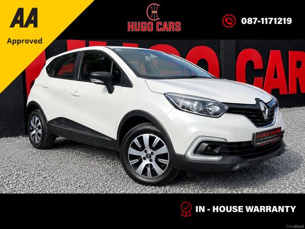 Renault Captur Hatchback, Petrol, 2018, White