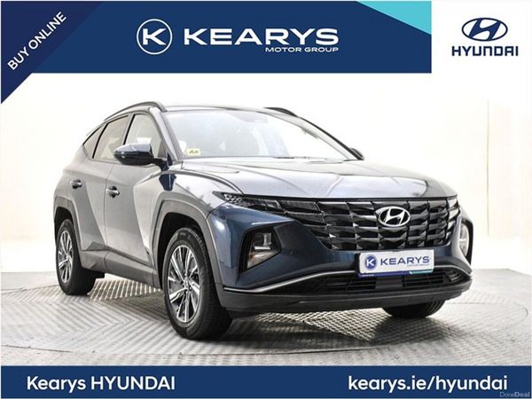 Hyundai Tucson SUV, Petrol Hybrid, 2022, Blue