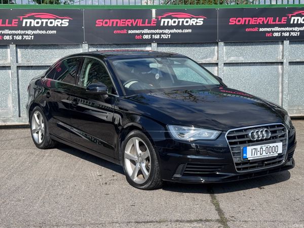 Audi A3 Saloon, Petrol, 2017, Black
