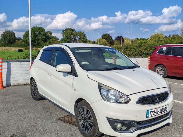 Mitsubishi Mirage Hatchback, Petrol, 2017, Yellow