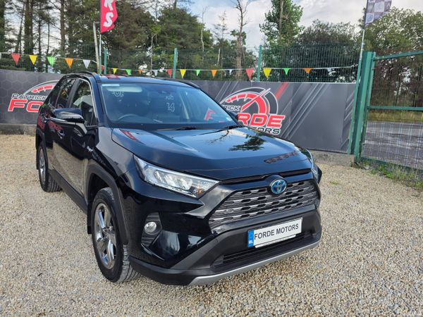 Toyota RAV4 SUV, Petrol Hybrid, 2020, Black
