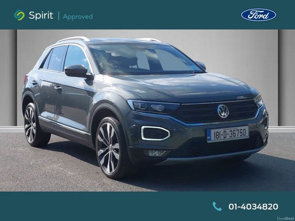 Volkswagen T-Roc SUV, Petrol, 2018, Grey