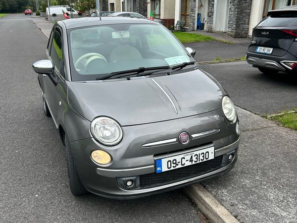 Fiat 500 Hatchback, Petrol, 2009, Grey