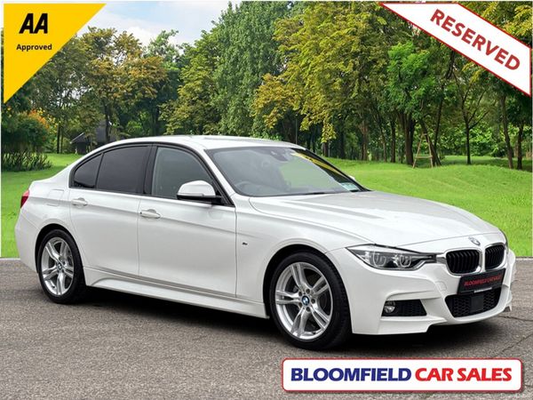 BMW 3-Series Saloon, Petrol, 2016, White