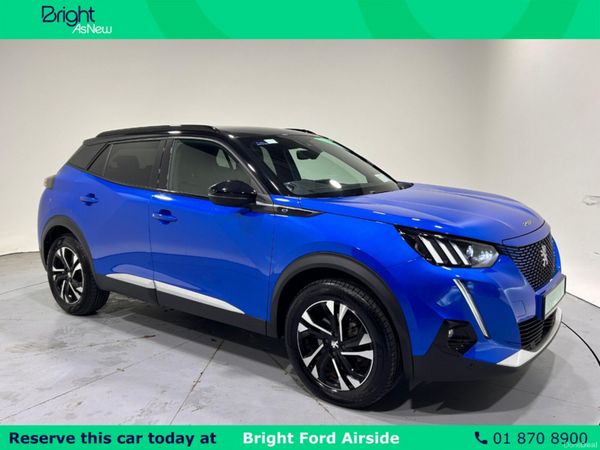 Peugeot 2008 MPV, Electric, 2021, Blue
