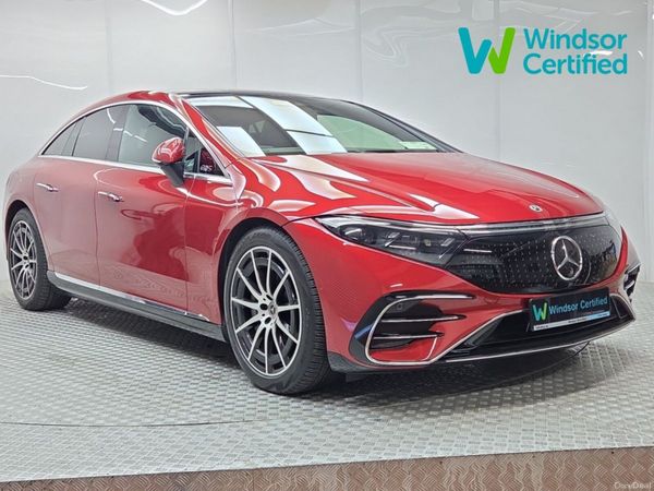Mercedes-Benz EQS Hatchback, Electric, 2023, Red