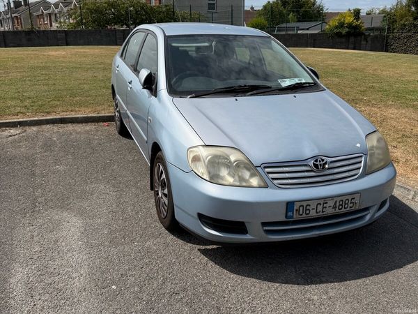 Toyota Corolla Saloon, Diesel, 2006, Blue
