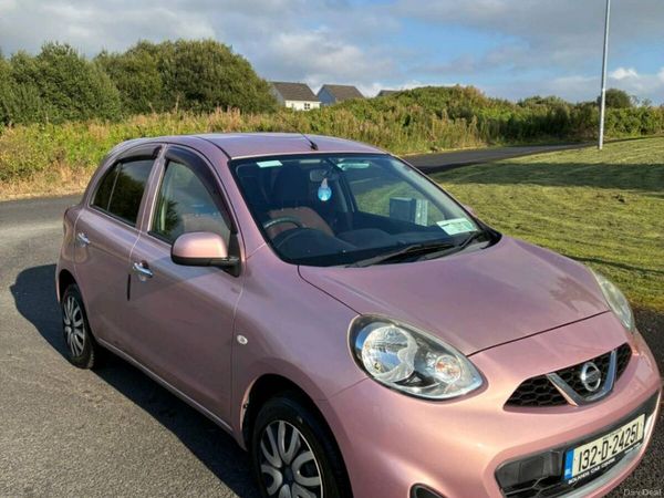 Nissan March Hatchback, Petrol, 2013, Pink