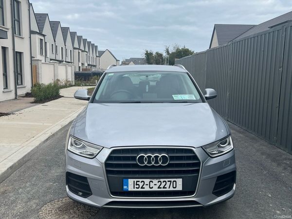 Audi Q3 SUV, Diesel, 2015, Silver