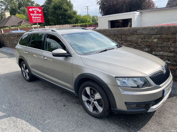 Skoda Octavia Estate, Diesel, 2017, Yellow