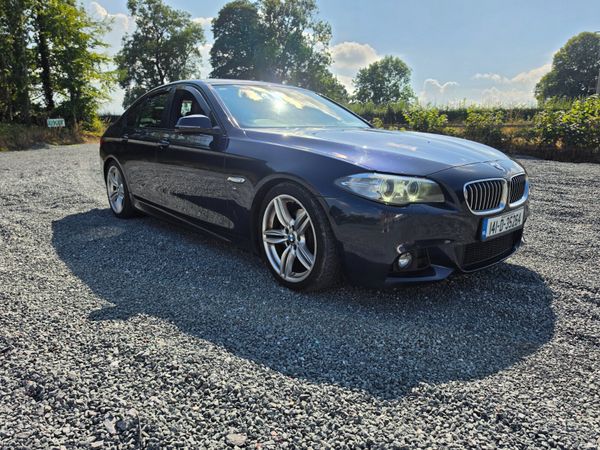 BMW 5-Series Saloon, Diesel, 2014, Blue