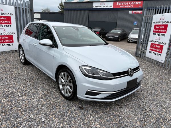 Volkswagen Golf Hatchback, Petrol, 2018, White
