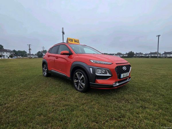 Hyundai KONA Hatchback, Petrol, 2019, Orange