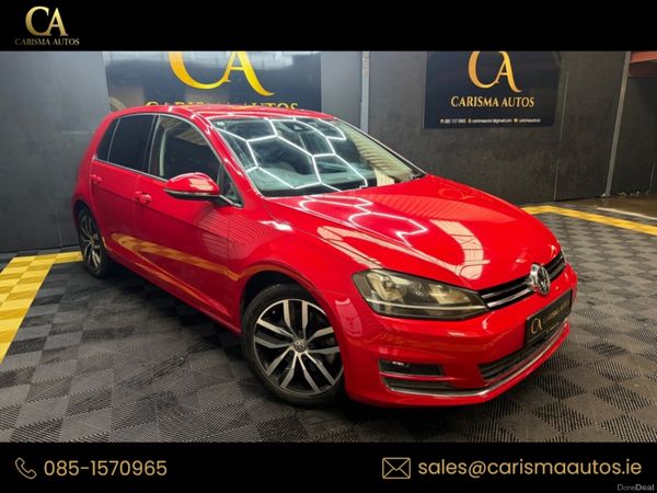 Volkswagen Golf Hatchback, Petrol, 2014, Red