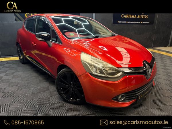 Renault Clio Hatchback, Petrol, 2013, Red