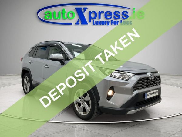 Toyota RAV4 SUV, Petrol Hybrid, 2021, Silver