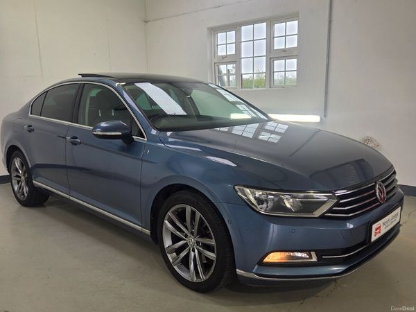 Volkswagen Passat Saloon, Diesel, 2017, Blue