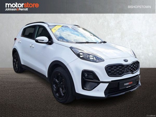 Kia Sportage SUV, Diesel Hybrid, 2021, White